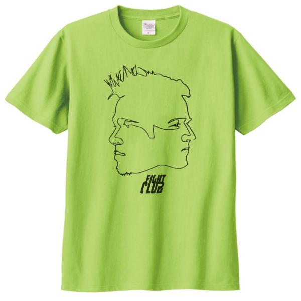 音楽・バンド・ロック・シネマ Tシャツ FIGHT CLUB ブラッドピット