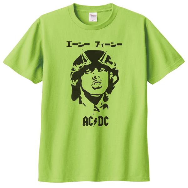 音楽・バンド・ロック・シネマ Tシャツ AC-DC エーシー・ディーシー