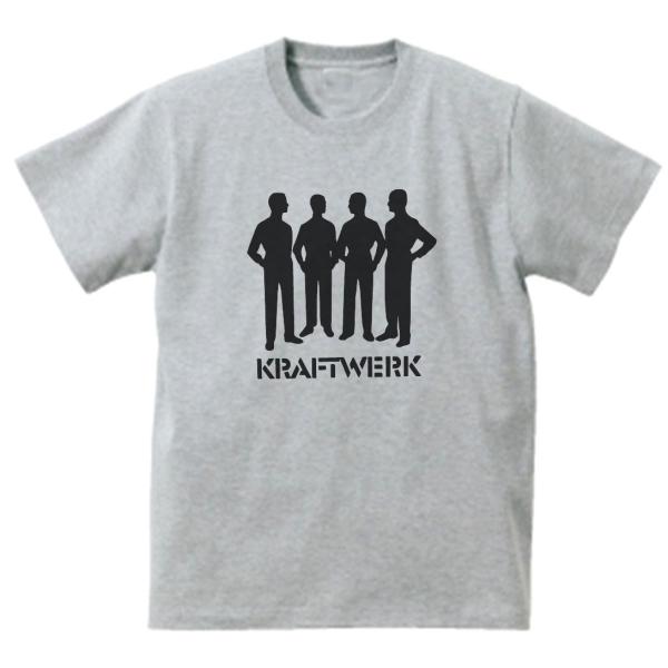 クラフトワーク Kraftwerk バンド ロック Tシャツ グレー : Tシャツ