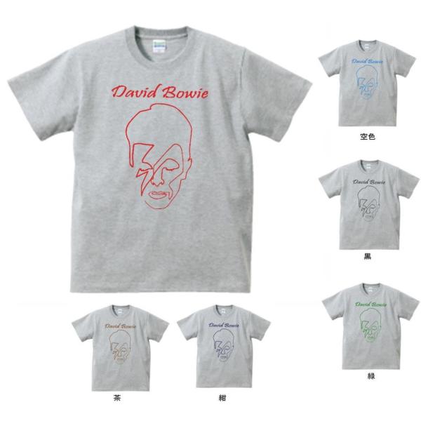 音楽・バンド・ロック・シネマ Tシャツ デヴィッド・ボウイ