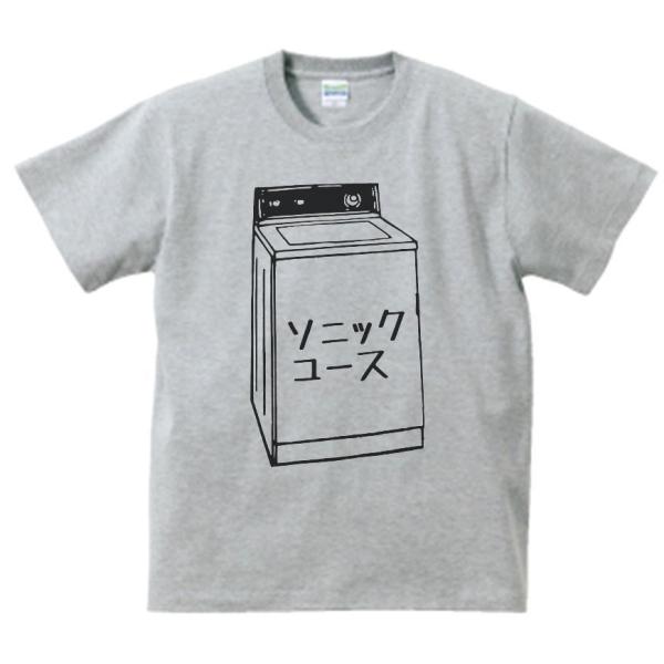 Sonic Youth グレー Tシャツ Lサイズ 音楽・バンド・ロック・シネマ Tシャツ SONIC YOUTH ソニックユース