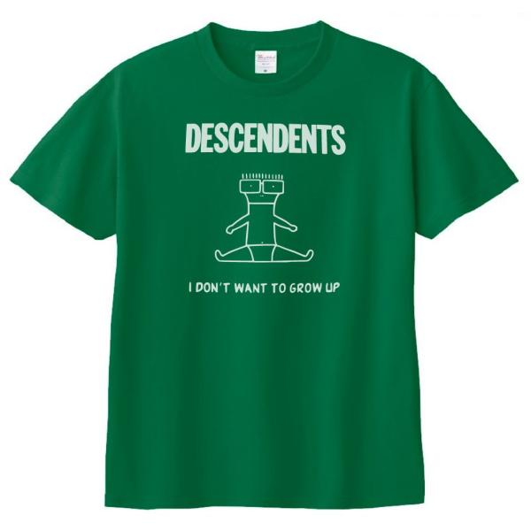 バンド ロック Tシャツ DESCENDENTS グリーン : Tシャツ専門店