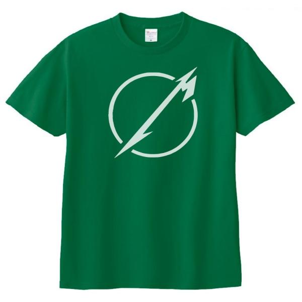バンド ロック Tシャツ メタリカ METALLICA グリーン : Tシャツ専門店