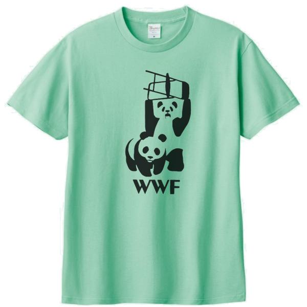 おもしろ パロディ バカ Tシャツ パンダ プロレス