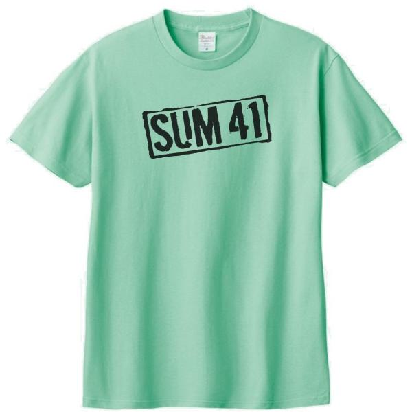 バンド ロック Tシャツ SUM41 アイスグリーン : Tシャツ専門店 T1500