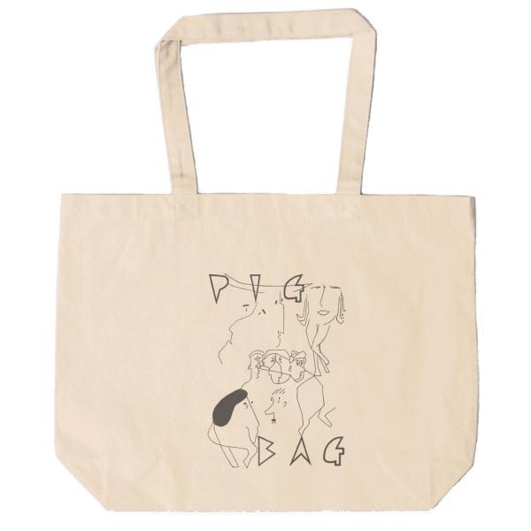 PIG BAG ピッグバッグ 1982年 来日記念 大型ツアーポスター 日本限定 GUSTAVE8号トート – ボリス雑貨店