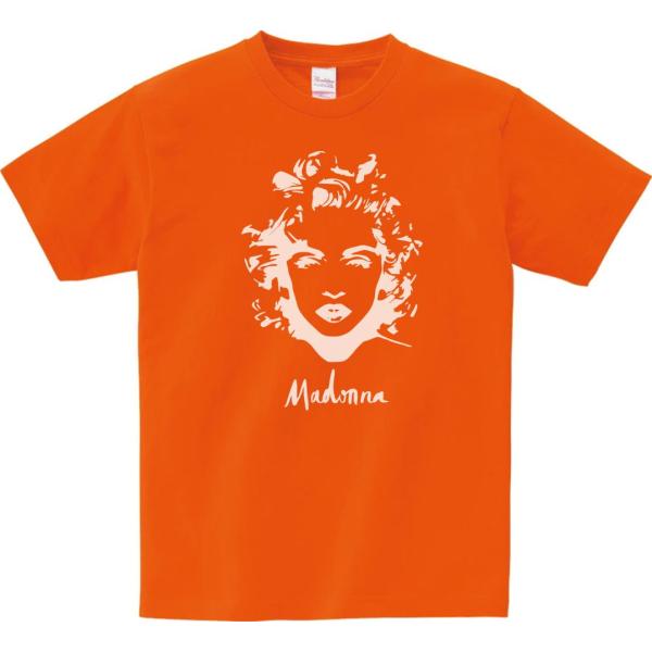 人物・有名人 Tシャツ マドンナ オレンジ : Tシャツ専門店 T1500