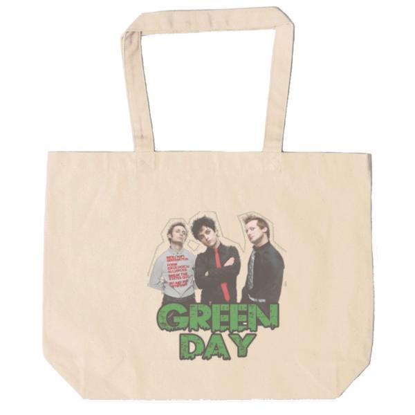 Green Day トートバッグ　タオル Custom Green Day Tote Bag Reusable Handbag Women Shoulder
