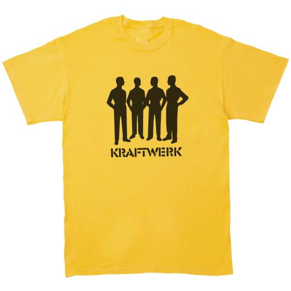 クラフトワーク Kraftwerk バンド ロック Tシャツ イエロー : Tシャツ