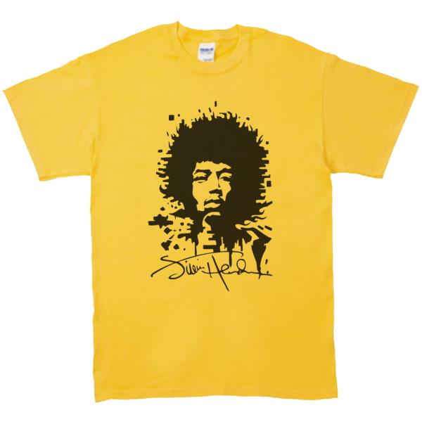音楽・バンド・ロック・シネマ Tシャツ Jimi Hendrix ジミー