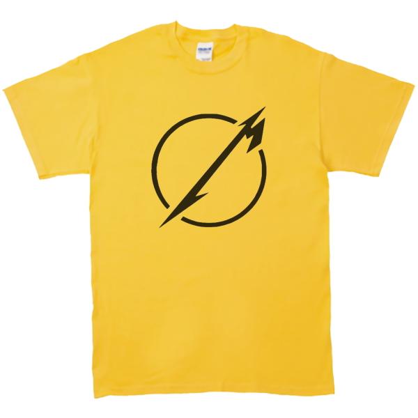 バンド ロック Tシャツ メタリカ METALLICA イエロー : Tシャツ専門店