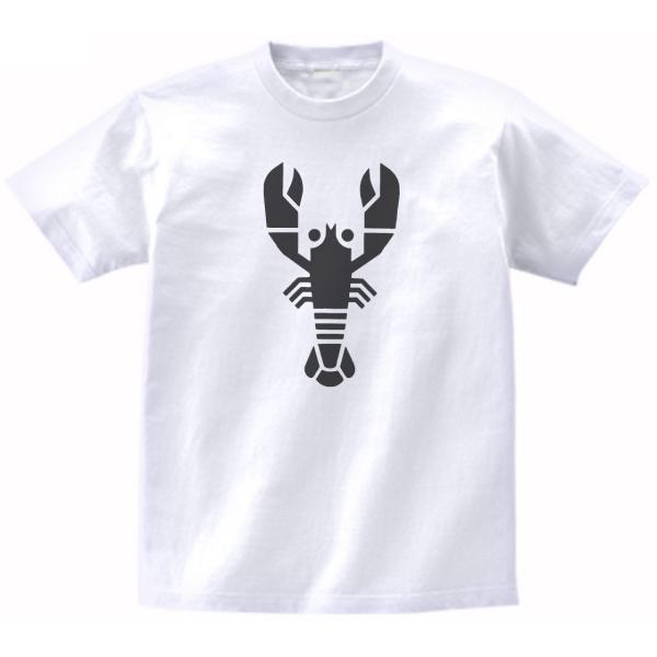 動物・生き物 Tシャツ 動物 生き物 ザリガニ 白 : Tシャツ専門店 T1500
