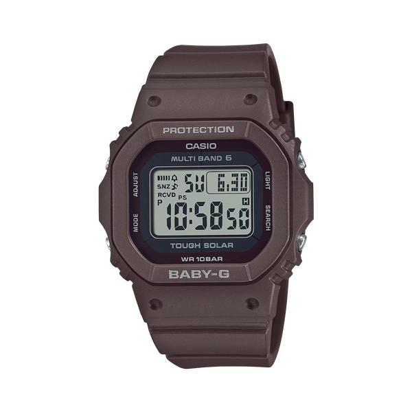 国内正規品　電波ソーラー BGD-5650-5JF レディース ブラウン BABY-G 国内正規品 CASIO カシオ ベビーG 電波ソーラー スクエア