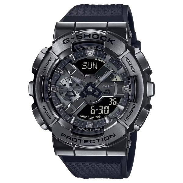 メタルラグジー GM-110BB-1AJF G-SHOCK（美品） G-SHOCK 国内正規品 CASIO カシオ Gショック アナデジ メタルカバード