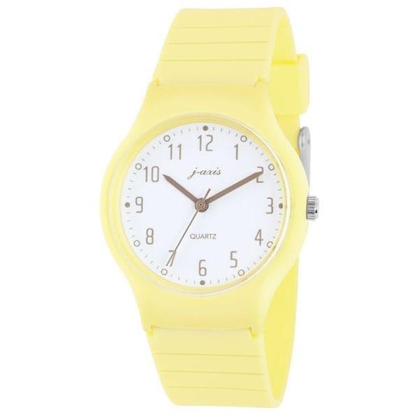 J-AXIS カラフルウォッチ イエロー レディース腕時計 TCL74-YE