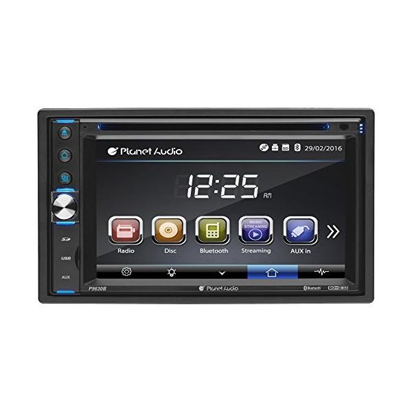 激安正規品のaudio プラネット Dvd Mp3 Cd テレビ オーディオ カメラ Double Audio Audio ブルートゥース ブルートゥース Din P9630b プラネット デジ 海外取寄せ品 Ya T2mart