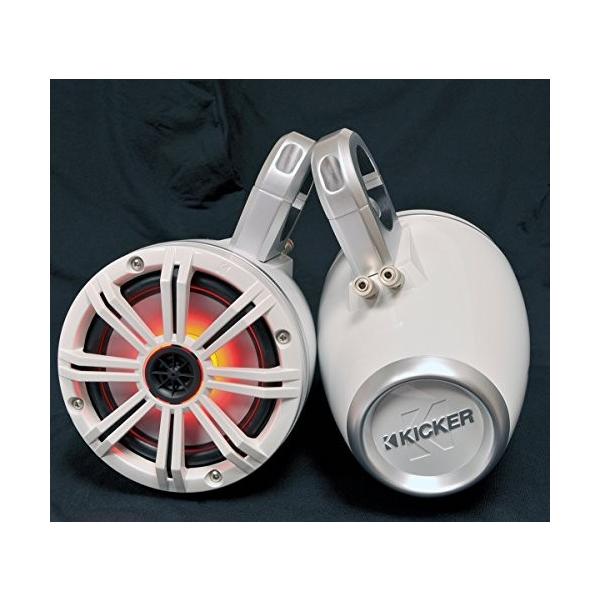 ランキング1位メーカー包装済のホワイトkicker Wake タワーsystem With Kicker 6 5 マリーンrgb Led スピーカー P 海外取寄せ品 新入荷の