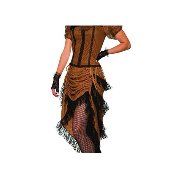 The Last ダンス Saloon ガール コスチューム ブラウン 海外取寄せ品 Www Nlqp Com