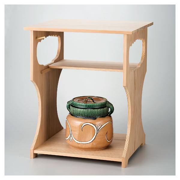 美品 木箱入 五行棚 渡辺可映作 玄々斎好写 焼杉 玄々斎好写 共箱 茶道具 五行棚 渡辺可映作 玄々斎好写 焼杉 玄々斎好写 茶の湯の