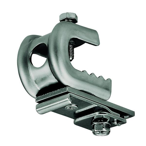 岡田装飾金物　D３０ステンクリップ付天井ブラケットBタイプ　１３Ｙ１６