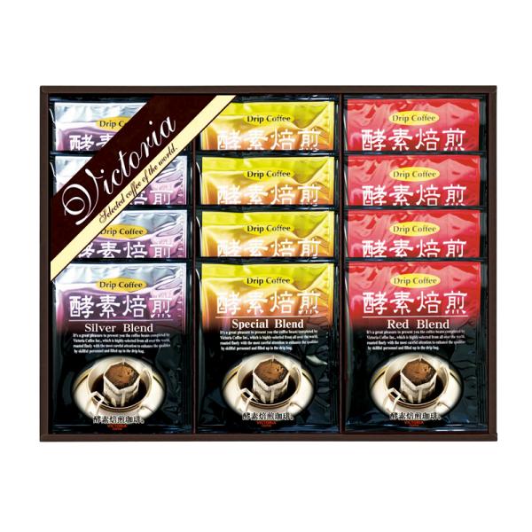VICTORIA COFFEE プレミアム 珈琲屋さんの酵素焙煎ドリップコーヒー TV-150 (-340-027R-) | 内祝い ギフト 出産内祝い 引き出物 結婚内祝い 快気祝い お返し 志