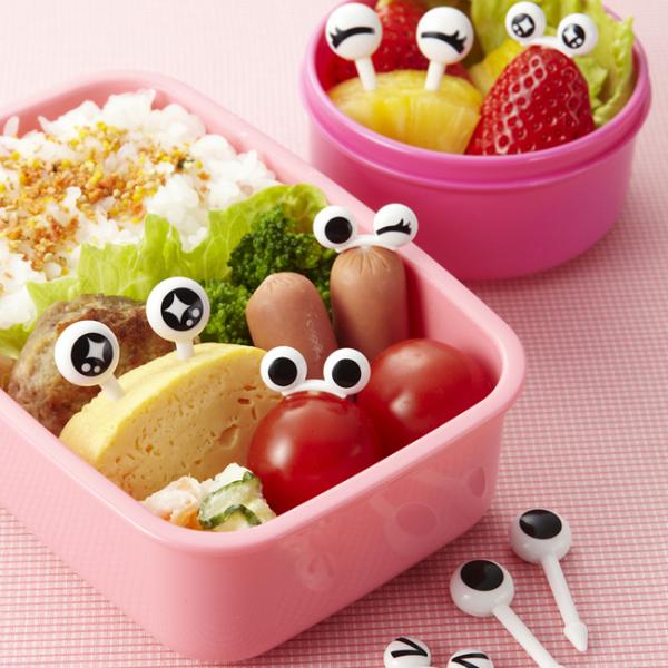 ◆商品名：目玉ピック◆サイズ：【大】約38.5×13×7mm　【小】約30×22×5mm◆入数：10本◆素材：ABS樹脂◆原産国：中国◆メーカー：トルネ◆注意点：※電子レンジ、食器洗い乾燥機、冷凍庫にはご使用できません。