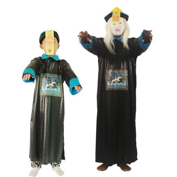 ハロウィン コスプレ キョンシー チャイナ服 仮装 ゾンビ ホラー レディース 霊幻導師 仮装 コスプレ衣装