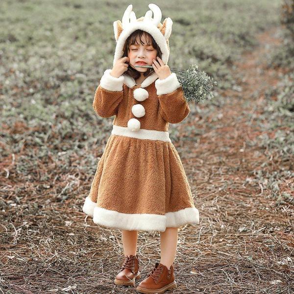 コスプレ 子供用 コスチューム エルク 動物 サンタクロース クリスマス 可愛い クリスマス衣装 ハロウィン 新年会 学園祭 衣装 仮装 パーティー