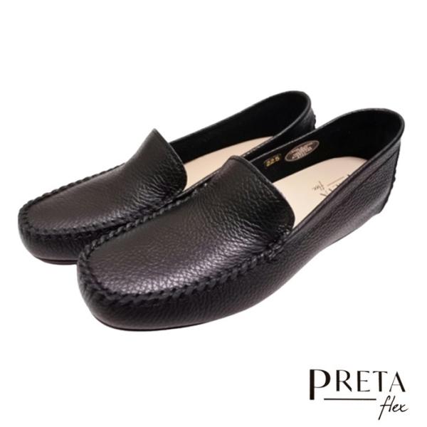 極美品　PRETAflex プレタフレック　レザープレーンコンフォートシューズ 極美品 PRETAflex プレタフレック レザープレーンコンフォート