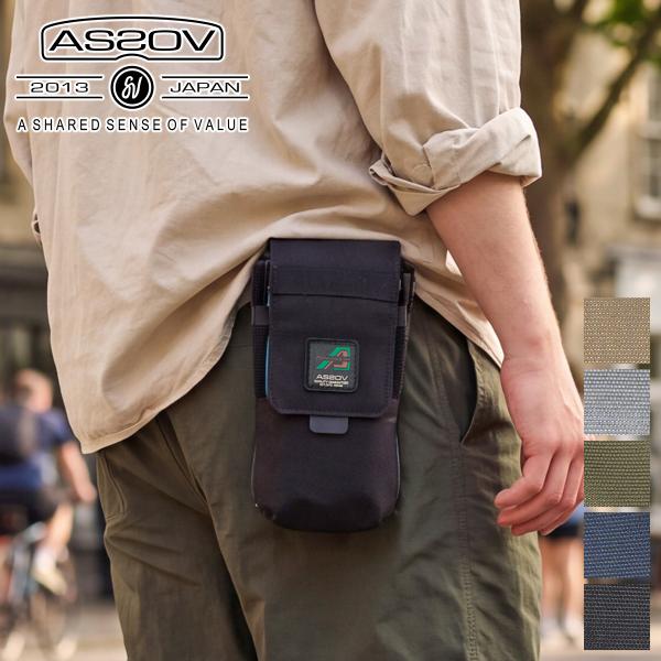 アッソブ 選べるプレゼント付 AS2OV アッソブ 330×1000D CORDURA STANDARD SERIES 330×1000D コーデュラ スタンダードシリーズ モバイルポーチ 152320