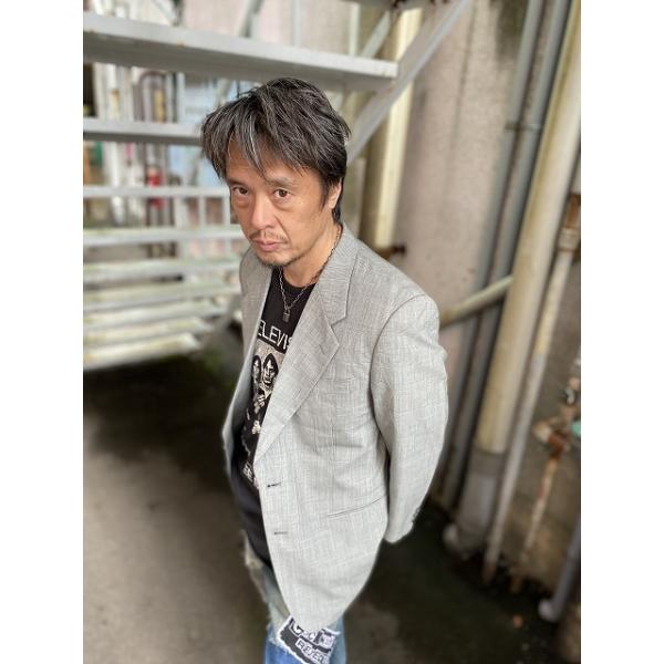 古着 メンズ ジャケット テーラードジャケット グレー : 旅空 tabisora