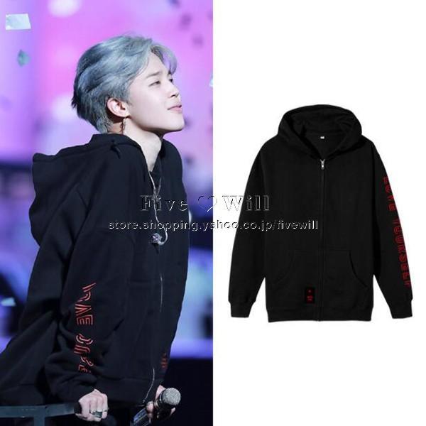 BTS(防弾少年団) LOVE YOURSELF 韓流グッズ パーカー スウェット