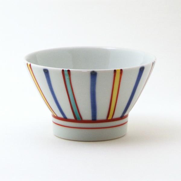砥部焼 くらわんか 大 カラー 梅山窯 ご飯茶碗 飯碗 伝統工芸品 民藝品