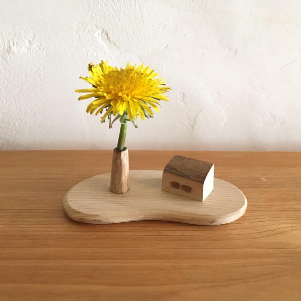 erakko 四季とたたずむタイニーハウス 一輪挿し 花器 花瓶 エラッコ 柴田漆工房 ギフト プレゼント 誕生日 お祝い 贈答品 敬老の日