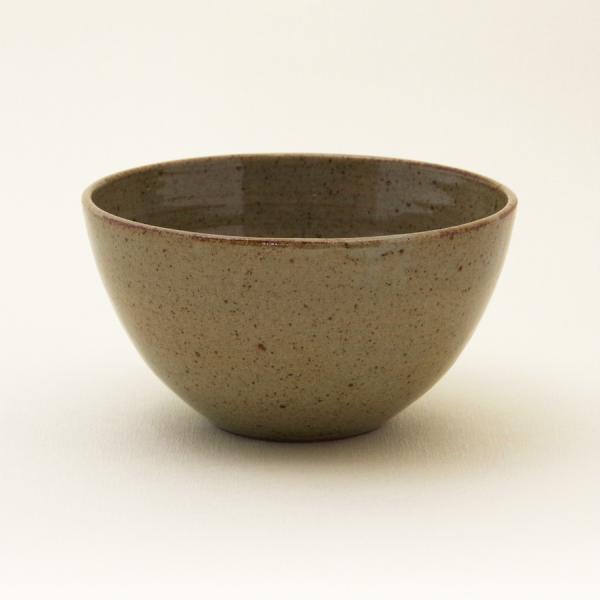 常陸窯いそべ陶苑 ボウル Φ14 灰釉（RF） 笠間焼 Kasama Pottery 伝統工芸品 民藝品 食器 ギフト プレゼント 誕生日 お祝い 贈答品 敬老の日