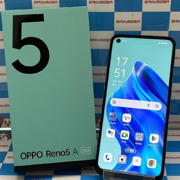 OPPO Reno5 A 128GB A103OP Softbank版SIMフリー アイス 中古[27807701