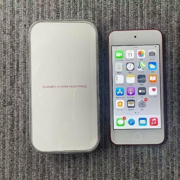 当日発送可iPod Touch 7 32GB レッド MVHX2J/A 美品 中古