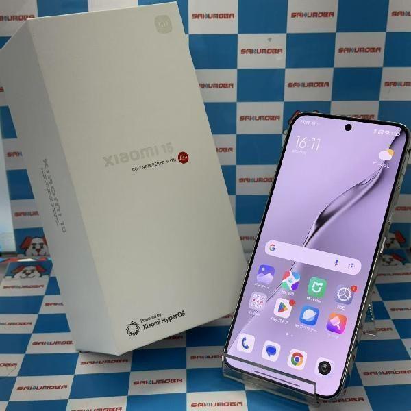 当日発送可Xiaomi 15 512GB SIMフリー バッテリー100% 新品同様 中古