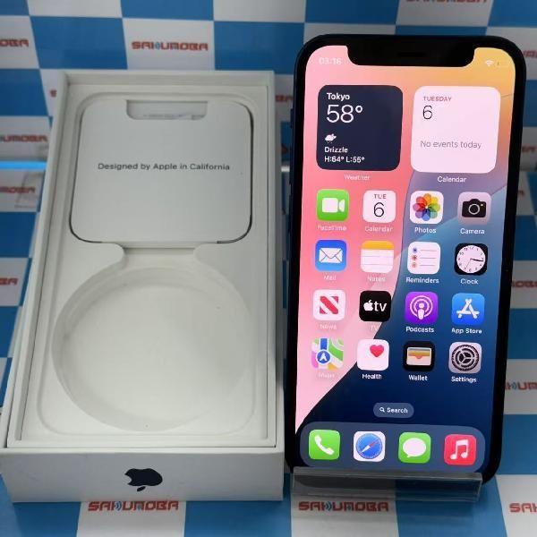 当日発送可iPhone12 mini 64GB Softbank版SIMフリー ブルー 中古