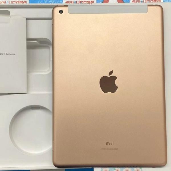 iPad 第7世代 Wi-Fi+Cellularモデル 32GB ゴールド MW6D2J/A doc 中古