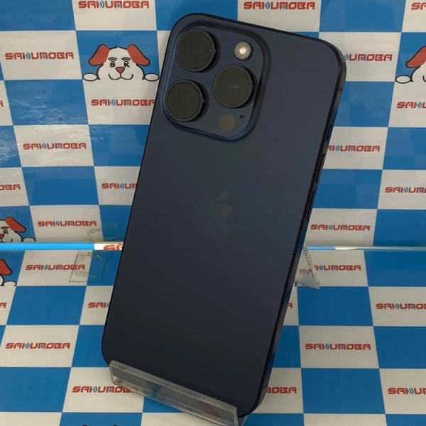 iPhone15 Pro 128GB ブルーチタニウム 3M437J/A SoftBank版SIMフ 中古