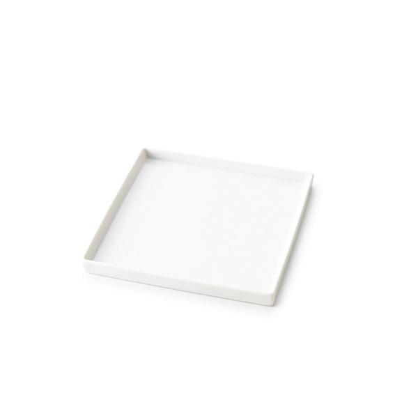 美品　大皿　白　スクエア（四角）2枚セット　約24.5cm tableware-factory_ml120000