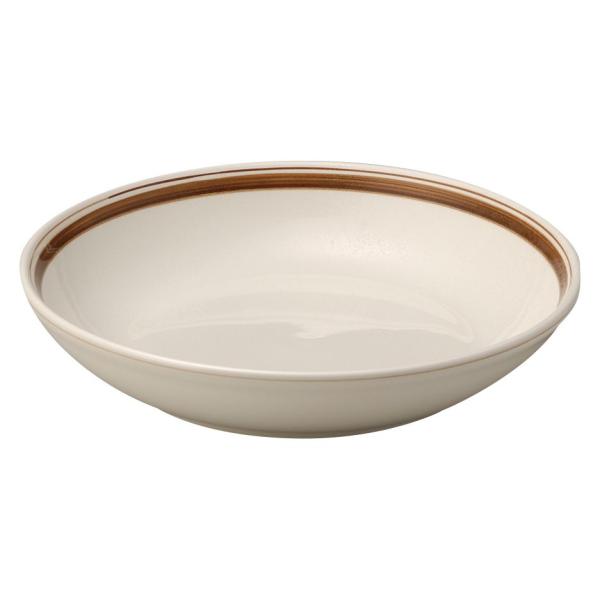 光洋陶器 カントリーサイド ダークブラウン 24cmパスタボウル KOYO
