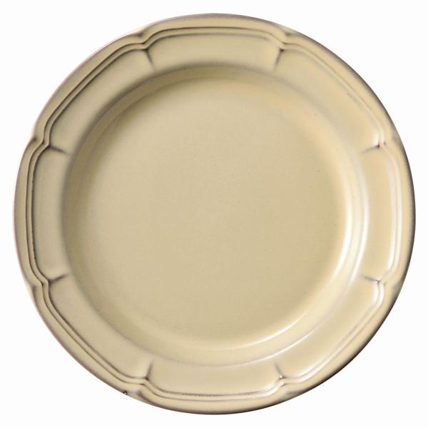 ラフィネ シナモンベージュ 21.5cmリムプレート KOYO 光洋 光洋陶器 15922105 食器 おしゃれ かわいい 可愛い 業務用 食洗機対応 日本製