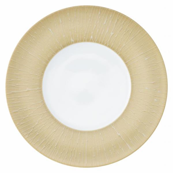 光洋陶器 ルミネール ゴールドベージュ 30cmサービングプレート KOYO
