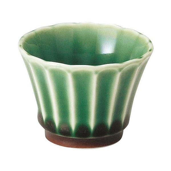 オシャレな美濃焼の器。しっかりとした作りで家庭用はもちろん飲食店などでの業務用食器としておすすめです。サイズ：直径5.5×高さ4 (cm)　 満水容量：約40cc重さ：約38g材質：陶磁器、美濃焼、日本製※陶磁器製造の性質上、サイズ、容量等...