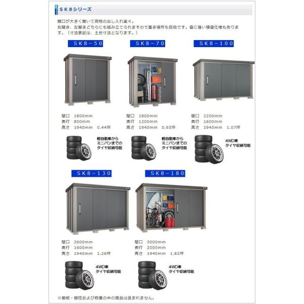 サンキン物置 Sk8 50 一般地型 配送のみ お客様組立品 物置 屋外 収納庫 物置 おしゃれ Buyee Buyee 提供一站式最全面最專業現地yahoo Japan拍賣代bid代拍代購服務 Bot Online
