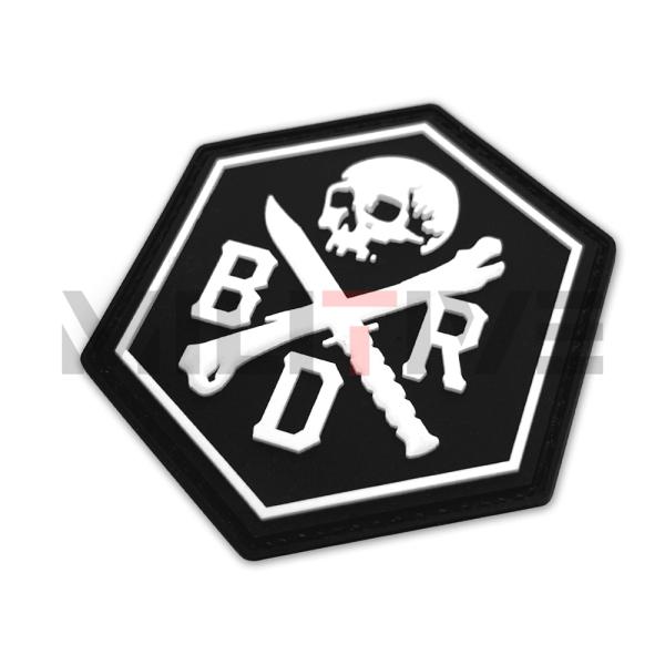 BRD HEX SKULL PATCH ワッペン 米国 Black Rifle Division 日本総代理店 | MILITAC ...