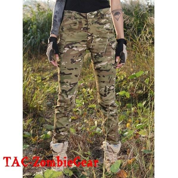 レディース用カモフラージュパンツ マルチカム : MILITAC - 通販