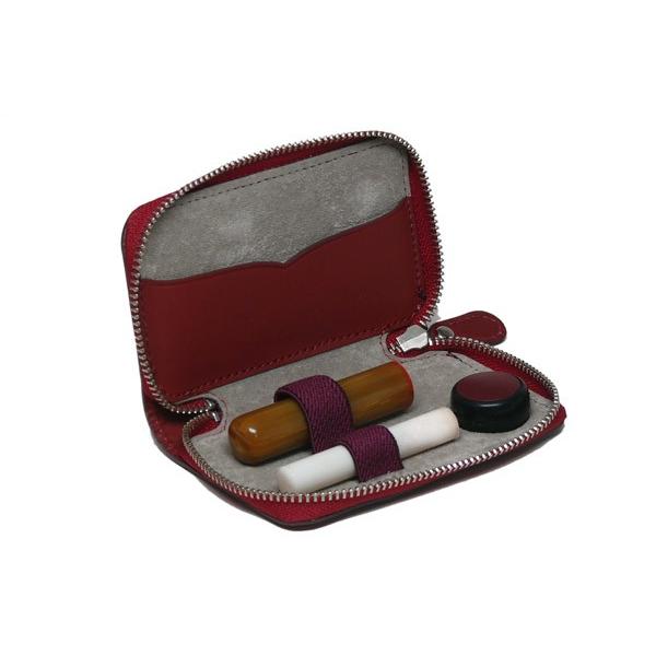 日本製本革 印鑑ケース 朱肉付き Stp C01 タッククラフト Yahoo 店 通販 Yahoo ショッピング